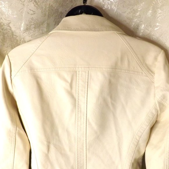 Guess Faux Leather Jacket- Women's XS - Picture 7 of 13